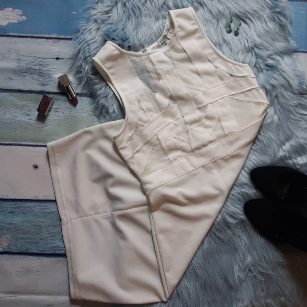 Chartlotte Russe Bodycon White Dress